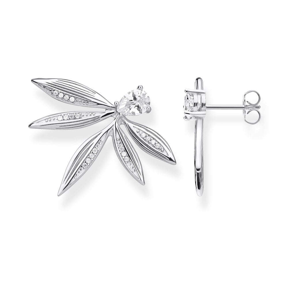 
                      
                        Thomas Sabo Sterling Silver Leaves Stud Earrings
                      
                    