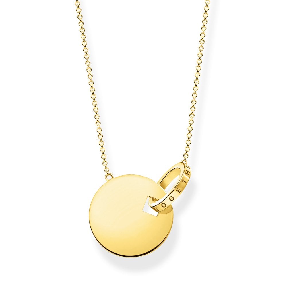 Thomas Sabo Gold Together Necklace