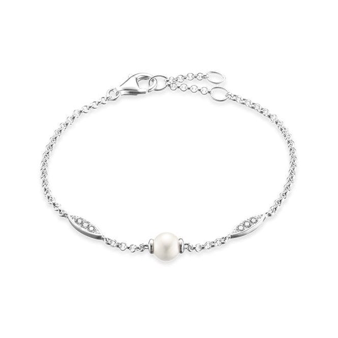 Thomas Sabo Silver and Pearl Bracelet