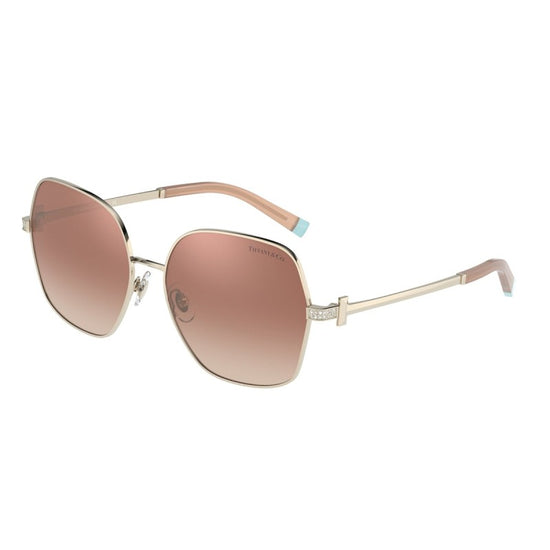 Tiffany & Co. Women's Pale Gold Sunglasses