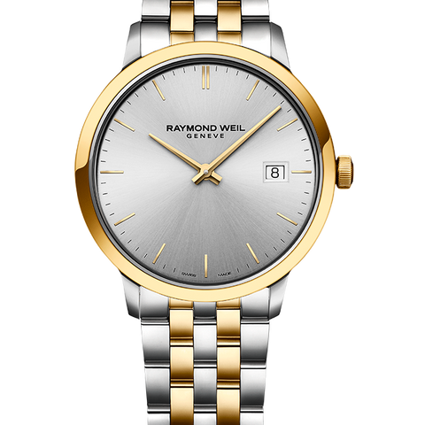 RAYMOND WEIL Toccata Men’s Two-tone Silver Dial Quartz Watch