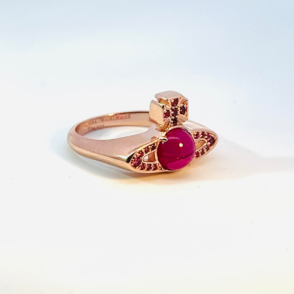 
                      
                        Vivienne Westwood Petulla Rose Gold Ring
                      
                    