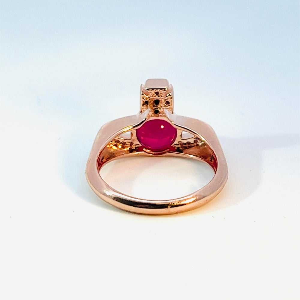 
                      
                        Vivienne Westwood Petulla Rose Gold Ring
                      
                    