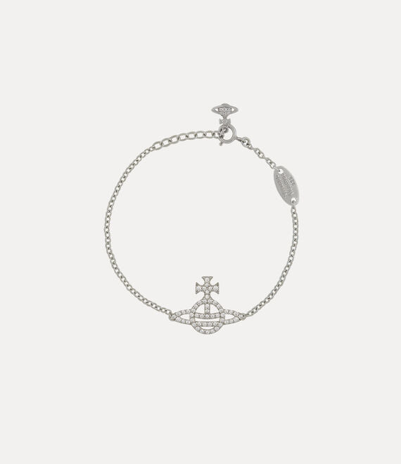 Vivienne Westwood Calliope Silver Tone Bracelet