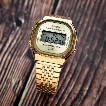 Casio Vintage Gold Watch - A140WEG-9AEF
