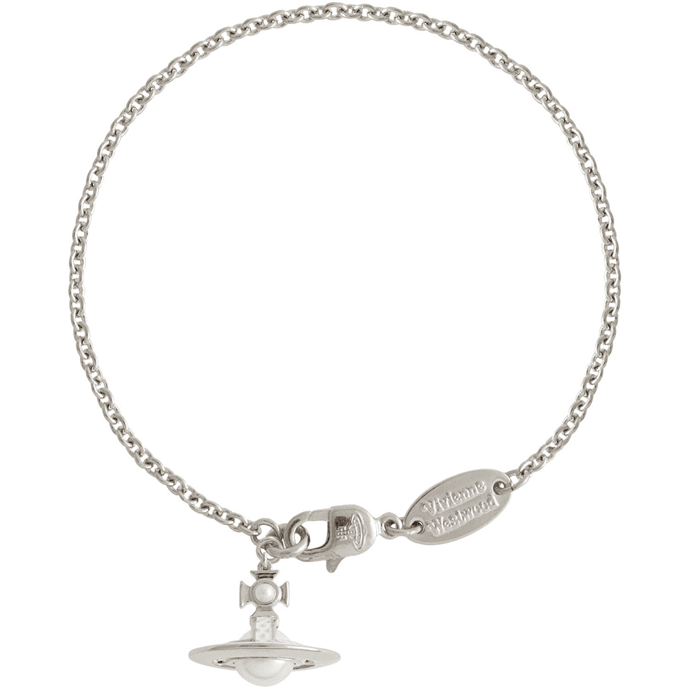 Vivienne Westwood Silver Tone Simonetta Bracelet