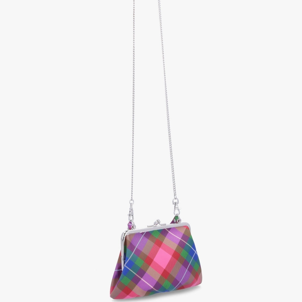 
                      
                        Vivienne Westwood Granny Frame Candy Tartan Purse
                      
                    