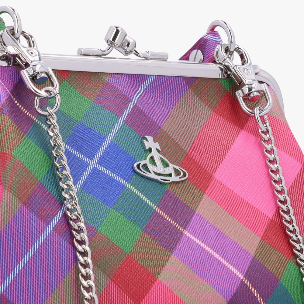 
                      
                        Vivienne Westwood Granny Frame Candy Tartan Purse
                      
                    