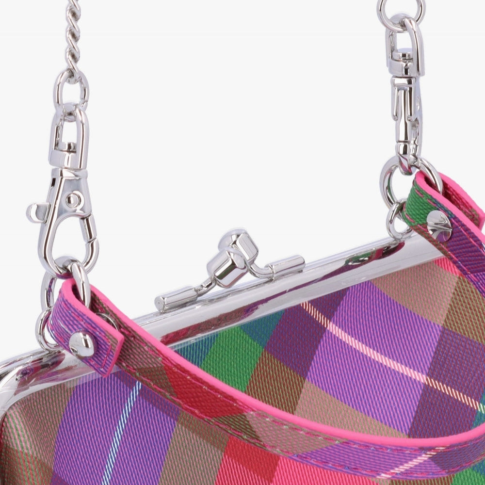 
                      
                        Vivienne Westwood Granny Frame Candy Tartan Purse
                      
                    