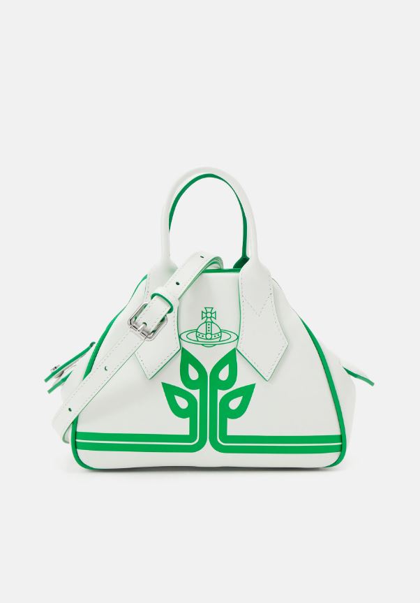 
                      
                        Vivienne Westwood Yasmine Small Handbag White/Green Tree
                      
                    