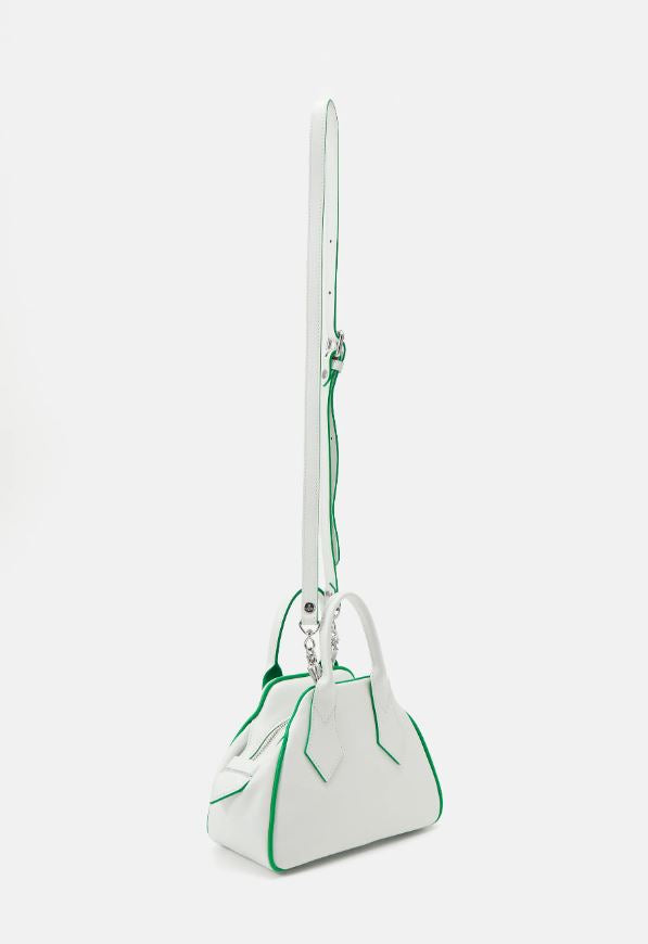 
                      
                        Vivienne Westwood Yasmine Small Handbag White/Green Tree
                      
                    