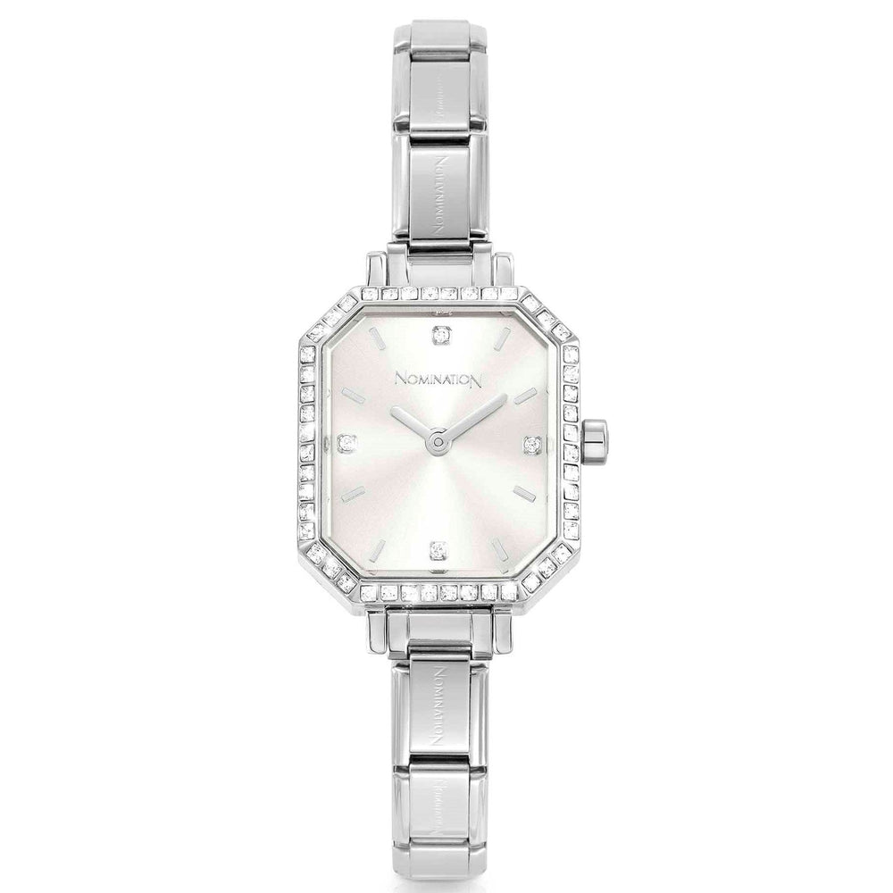 Nomination Composable Paris Watch with Silver and CZ Dial