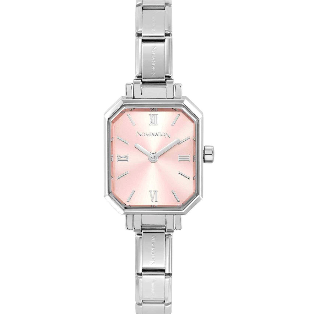 Nomination Classic Paris Rectangular Pink Watch