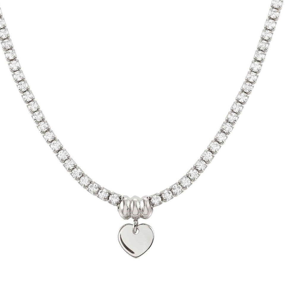 Nomination Chic & Charm Necklace with CZ Silver Heart
