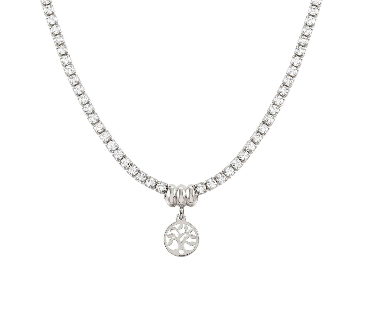 Nomination Chic & Charm Necklace with CZ Silver Tree of Life