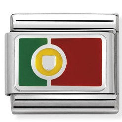 Nomination Classic Link with Portugal Flag