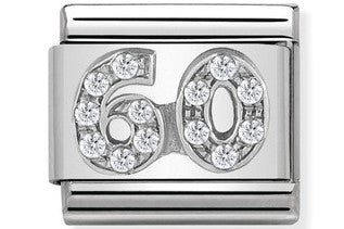 Nomination Classic Link with CZ Number '60'