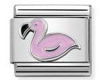 Nomination Classic Link with Flamingo