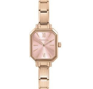 Load image into Gallery viewer, Nomination Classic Paris Watch with Pink Rectangular Dial in Rose Gold Tone
