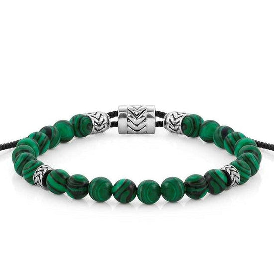 Nomination Instinct Marina Edition Bracelet with Green Malachite Stones 027916/045