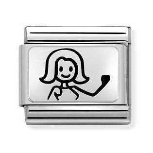Nomination Classic Link with Woman