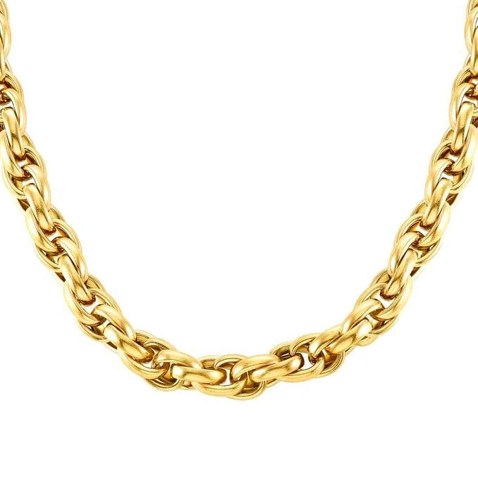 Nomination Silhouette Link Necklace in Yellow Gold Tone 028501/012