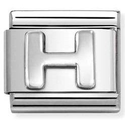 Nomination Classic Link with Letter 'H'