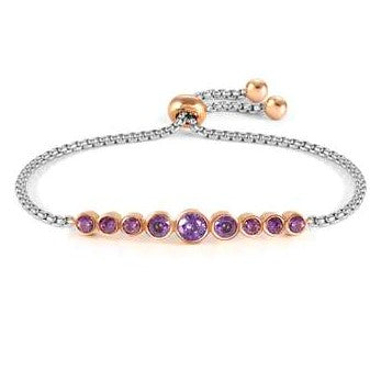 Nomination Milleluci Colour Edition Purple Circle Bracelet