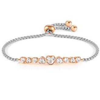 Nomination Milleluci Colour Edition White Heart Bracelet