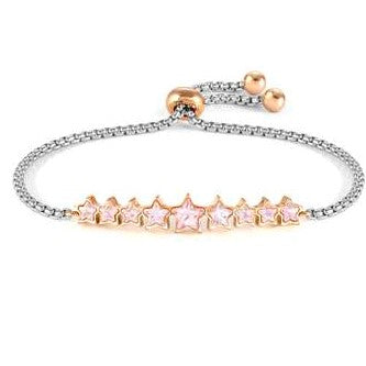 Nomination Milleluci Colour Edition Pink Star Bracelet