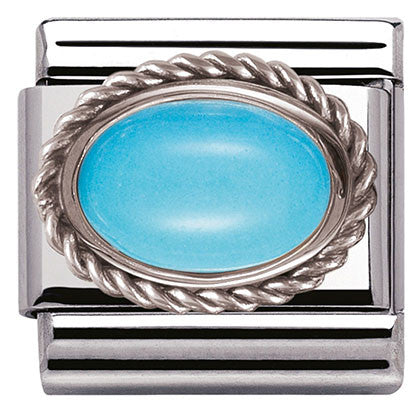 Nomination Classic Link with Oval December Birthstone