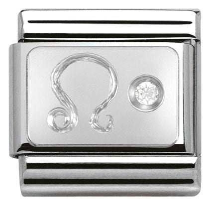 Nomination Classic Link with CZ Leo Symbol
