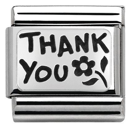 Nomination Classic Link with 'THANK YOU'