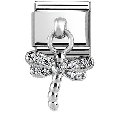 Nomination Classic Link with CZ Dragonfly Charm